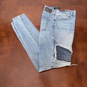 PACSUN STACKED Skinny Light Wash Jeans - Size 36x32 - NWOT's